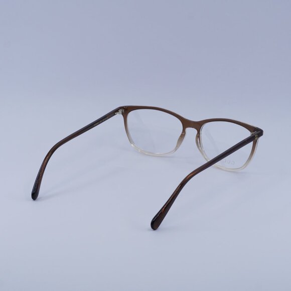 Gucci GG0549O 009 Eyeglasses Brown Gradient 54mm Square Frame - Picture 9 of 9
